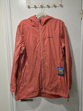 NWT Columbia Coral Lightweight Rain Jacket